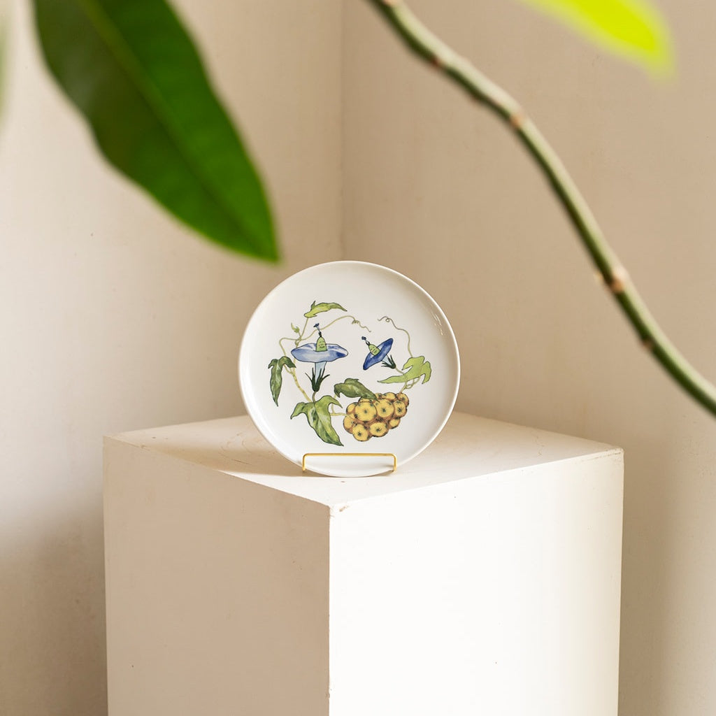 Set platos ilustrados Mari Ito